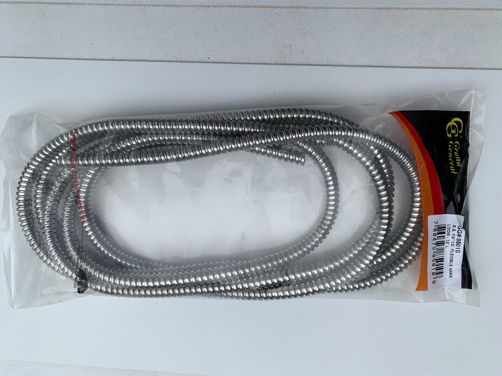 1/4 " x 10' Long Stainless Steel Wire Loom cover for Hot Rod eBay