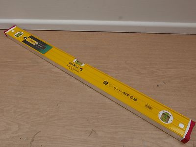 STABILA 96/2 32'' SCHWERE DOPPELTE GERIPPTE WASSERWAAGE
