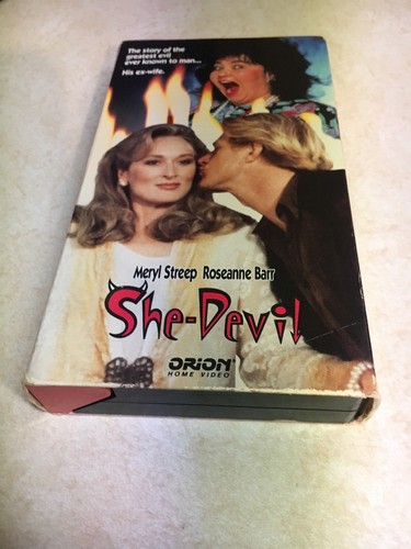 Vhs She-Devil, Orion Home Video Roseanne Barr Meryl Streep Rare * - Picture 6 of 8