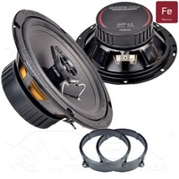 Ground Zero Lautsprecher FüR Fiat Idea 2003-2016 Front Heck 2-Wege 120W #BZ2N