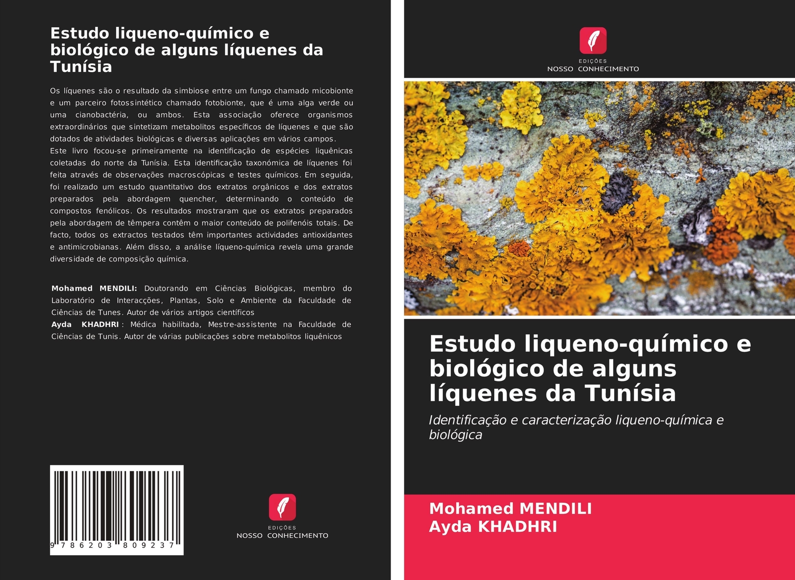 Thumbnail - Estudo Liqueno-químico E Biológico De Alguns Líquenes Da Tunísia