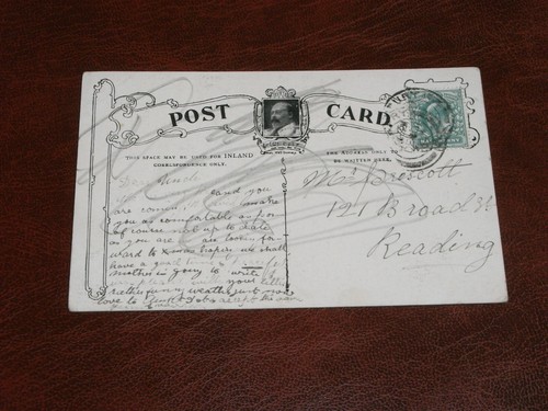 ORIGINAL FOOTBALL ADVERTISING POSTCARD - LLOYD'S SUNDAY EDITION. - Picture 2 of 2