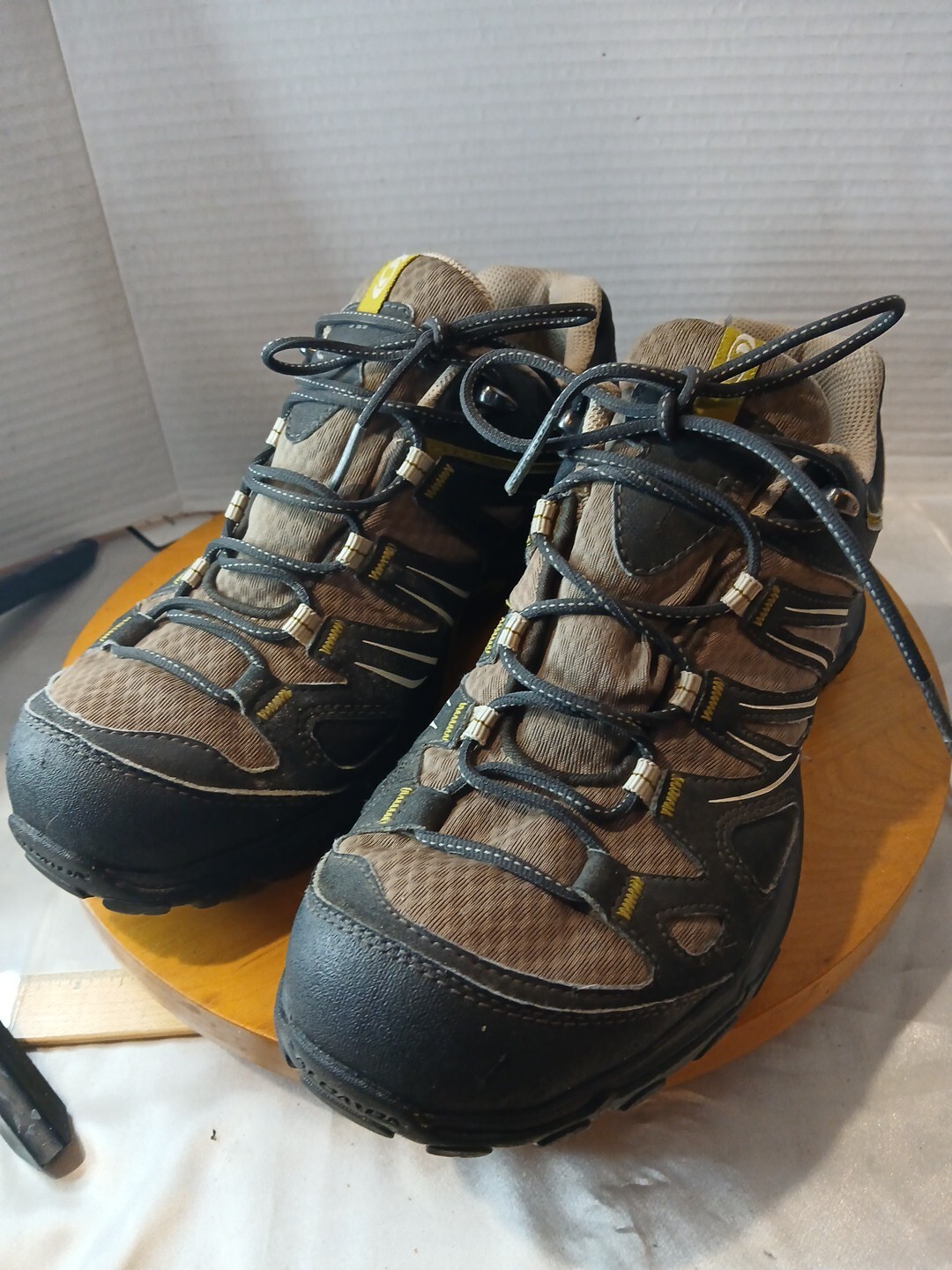 Scarpe Salomon Ellipse escursionismo donna taglia 7 308937 basse stringate Gore Tex