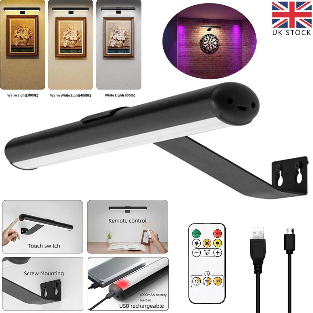 Wireless online dartboard light