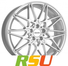 Carmani 18 Knut white silver 9x19" ET35 LK5 112 ML 66.7 Alufelgen 19 Zoll