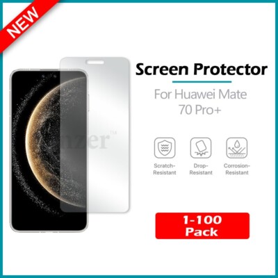 1-100 LOT LCD Ultra Clear HD Hydrogel Screen Protector for Huawei Mate 70 Pro+