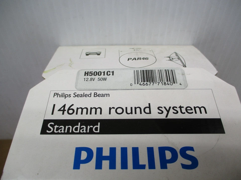 Philips H5001C1 haz sellado faro lámpara bombilla - halógeno redondo Foto 2 de 4
