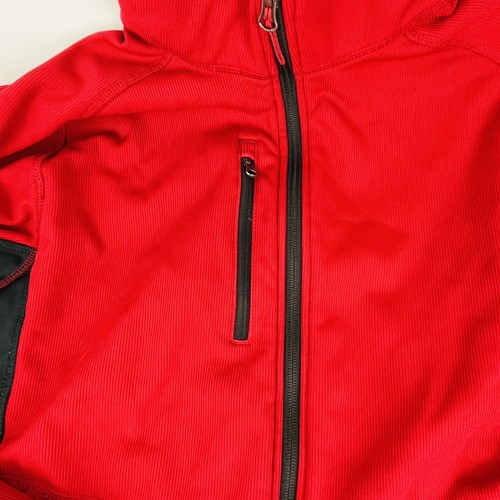 Port Authority Jacket Men Size Small Red & Black Fleece Lined lightweight coat - Picture 3 of 11