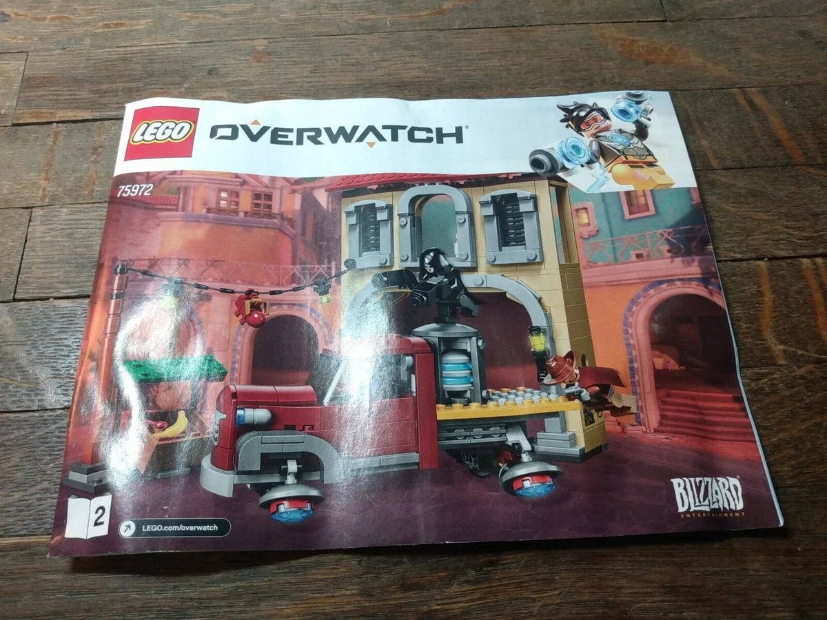 LEGO Overwatch 75972 Dorado Showdown Instruction Manual Used