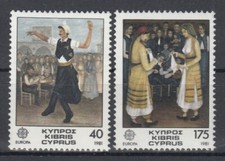 Europa 1981 - CHYPRE 542/3 - Neuf** sans charnière - Groupez vos achats - 06C/