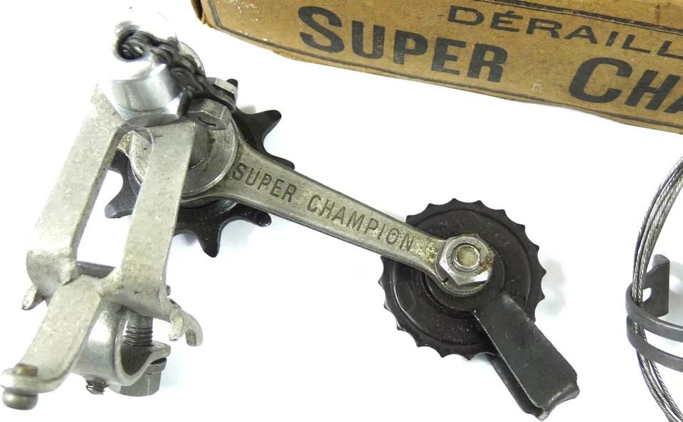 Новый из старых запасов винтажный кабель переключателя передач 1940-50-х годов Super Champion Oscar Egg для дорожного велосипеда - Изображение 3 из 4