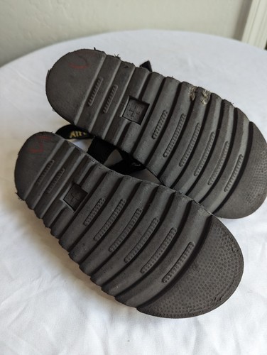 Dr. Martens Black Klaire J Strap Slip-On Leather Sandals Junior Girls Youth Sz3 - Picture 5 of 7