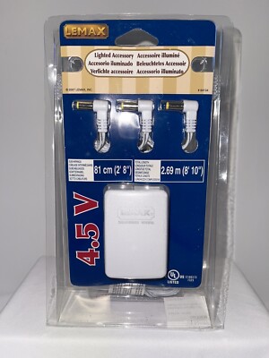 Lemax 2007 #64134 Switching Mode Power Adaptor 4.5 V 3 Outlets New