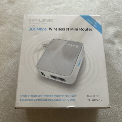 TP-Link TL-WR810N Wi-Fi Pocket Router/AP/TV Adapter/Repeater