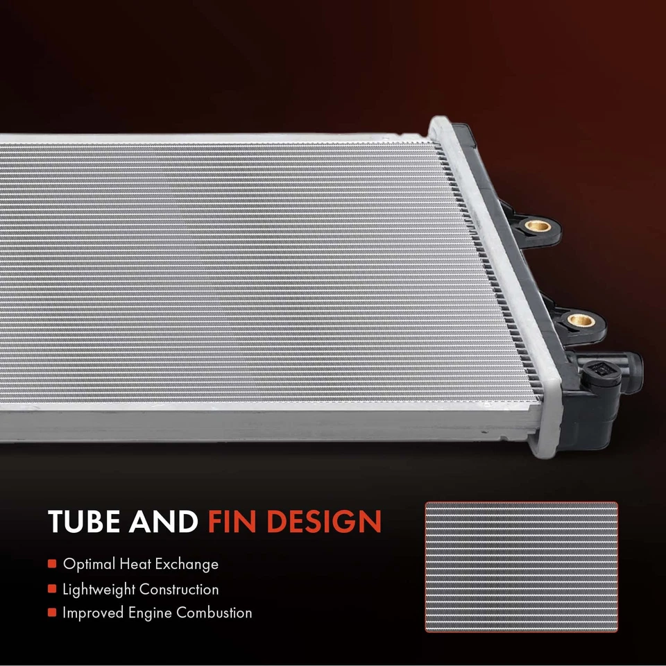 Intercooler de aluminio para Chevy Camaro 2012-2015 2017-2024 Cadillac CTS 16-19 Foto 2 de 4