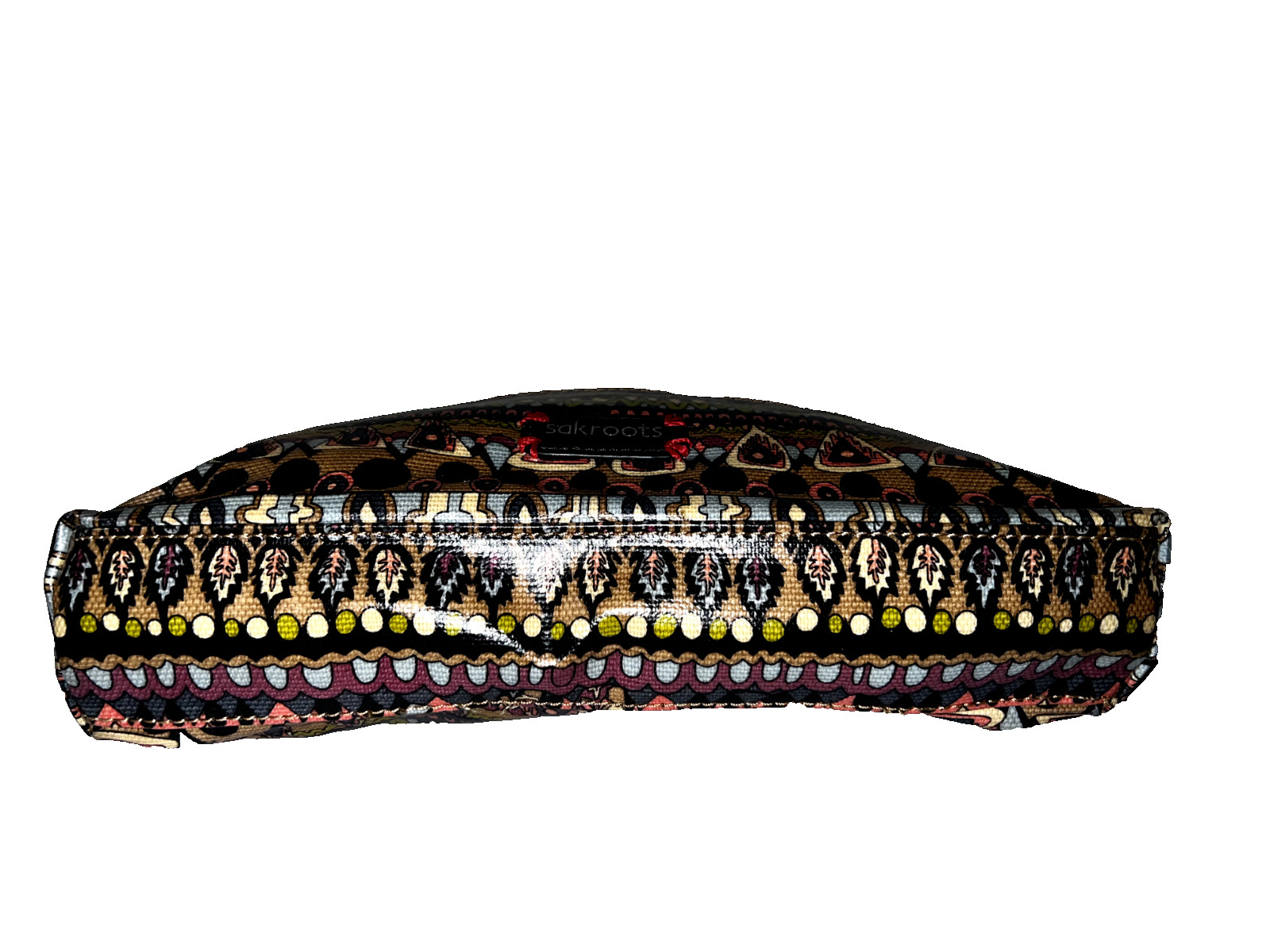 SAKROOTS Purse Basic Double Zip Pocket Peace Dese… - image 7