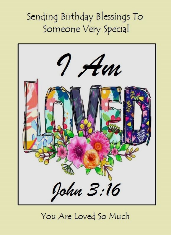 NEU Senden von Geburtstagssegen an jemanden ganz Besonderen A5-Karte christlicher Glaube