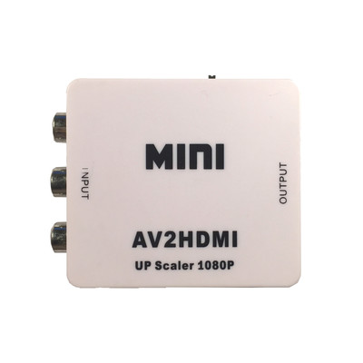 Mini Composite AV/CVBS to HDMI HD Video Converter 720p/ 1080p (3RCA to HDMI)