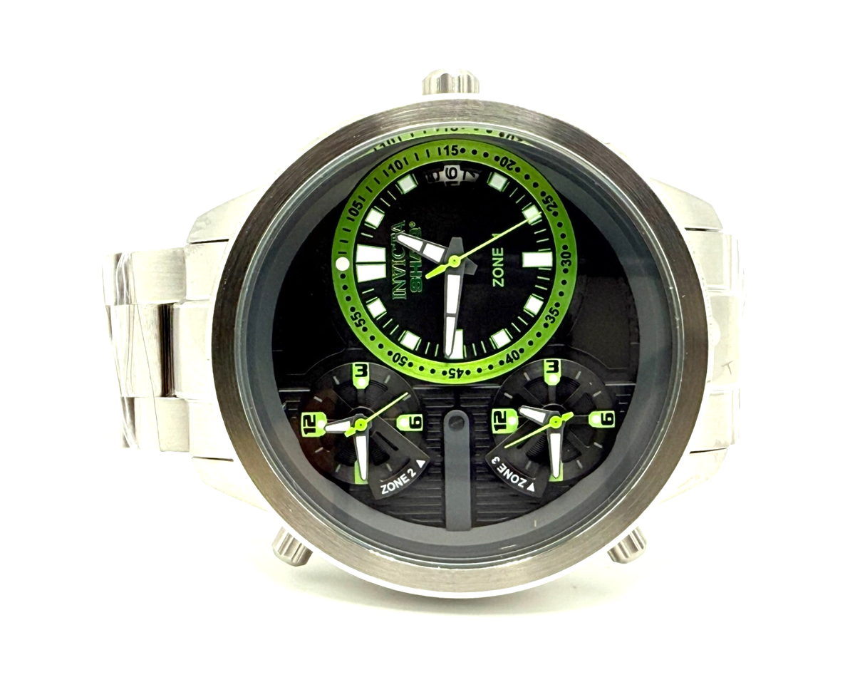 INVICTA WATCH SHAQ 43633 53mm PC32, PC21 Quartz Year Warranty