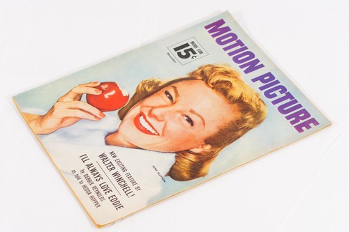 1955 Motion Picture Magazine JAMES DEAN Death & Movie Ad Rebel Without Cause - Picture 2 of 17