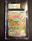 VENUSAUR EX CGC PRISTINE 10 198/165 Scarlet & Violet 151 Pokemon FREE SHIP
