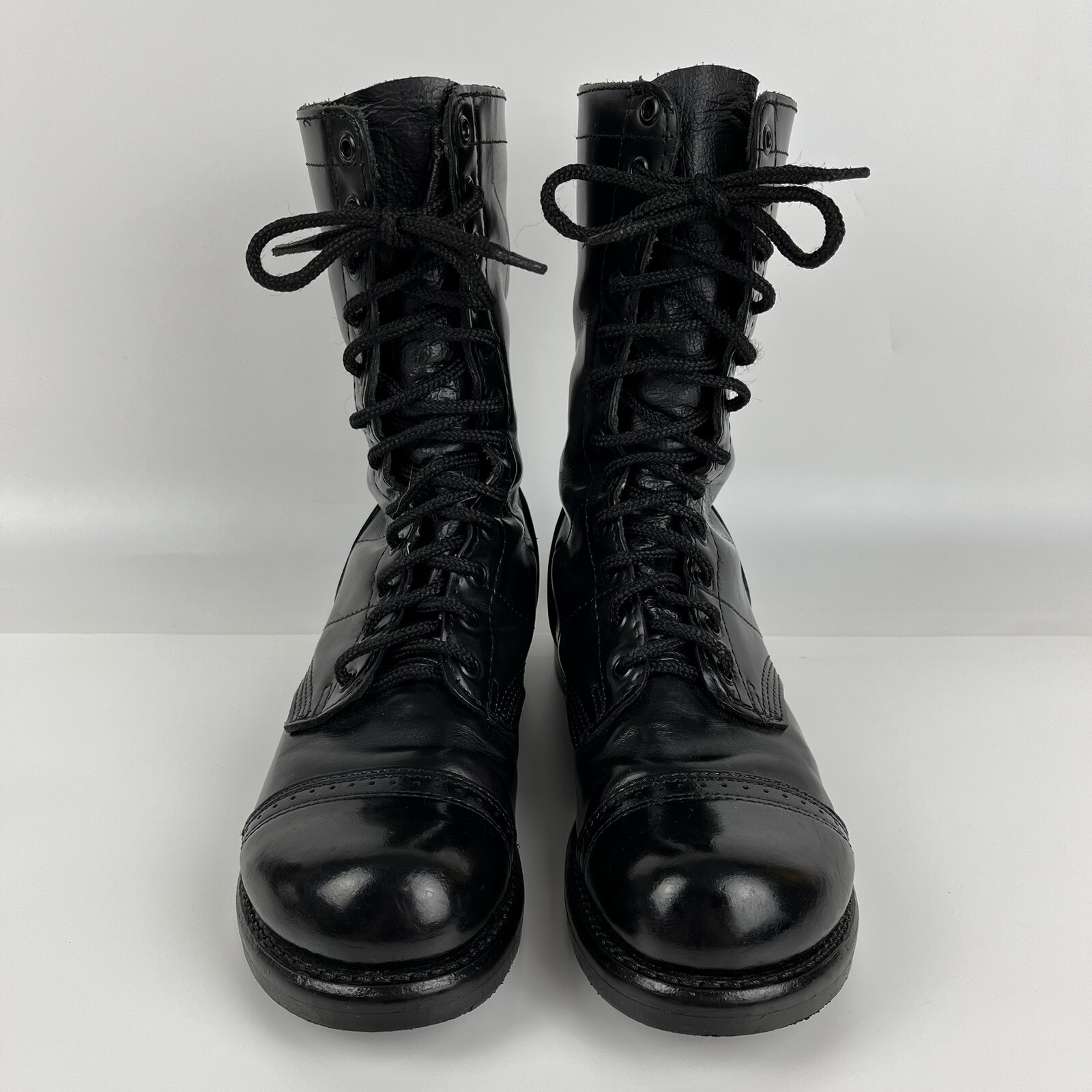 Corcoran Men’s Black Leather Military 10” Jump Boots… Gem