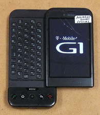 HTC Dream DREA100 / Google G1 - Black  T-Mobile  Very Rare Smartphone - READ