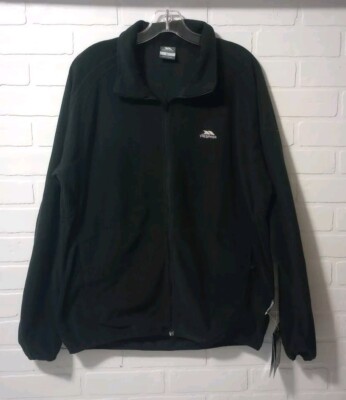 Trespass Gladstone Microfleece AT100 Zip Up Sweater Size Large Men's