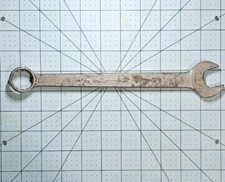 Vintage New Britain 7/8" Steel Combination Wrench NDF-64, Made in USA