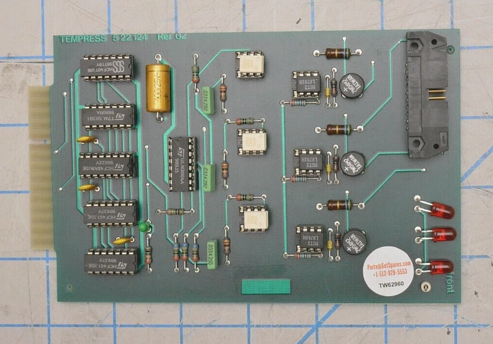 7-01-097 (LOTE DE 11) / PLACA PCB, SALIDA, 7-01-097 / TEMPPRESS - SEÑAL GENERAL Foto 2 de 4