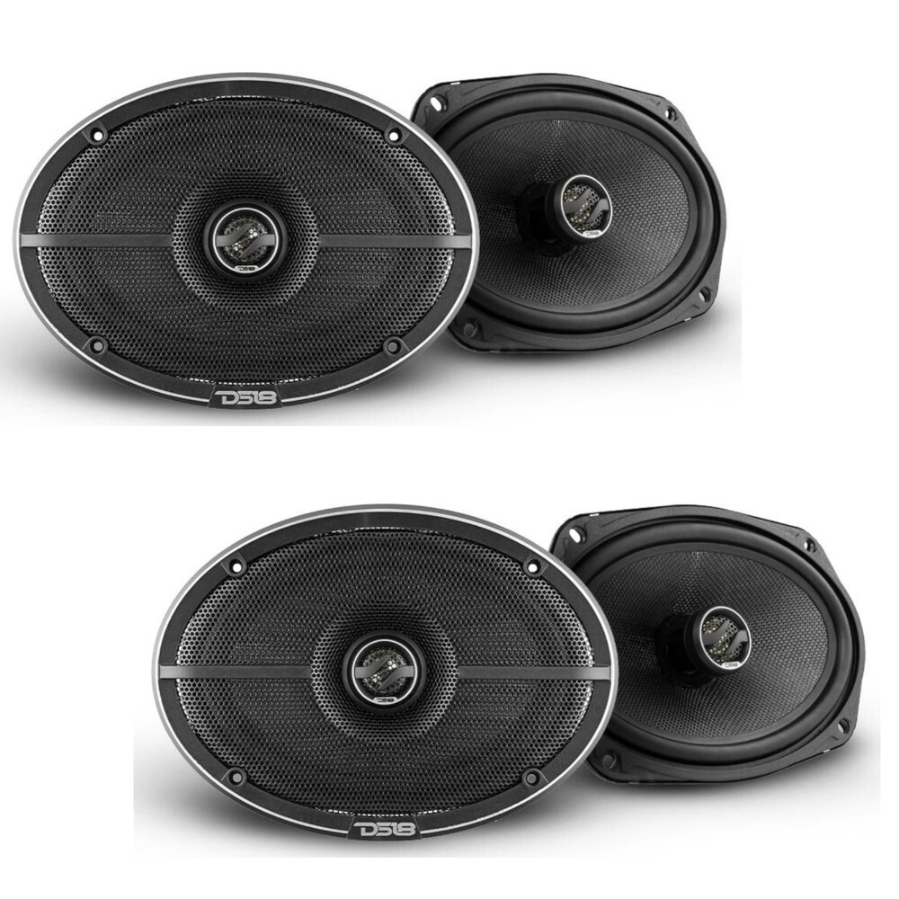 2 пары Двухполосные коаксиальные динамики DS18 ZXI-694 мощностью 480 Вт RMS 6x9 39590₽