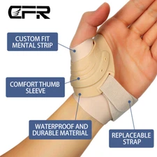 Left/Right CMC Thumb Support Brace Joint Thumb Orthosis Arthritis Pain Relief