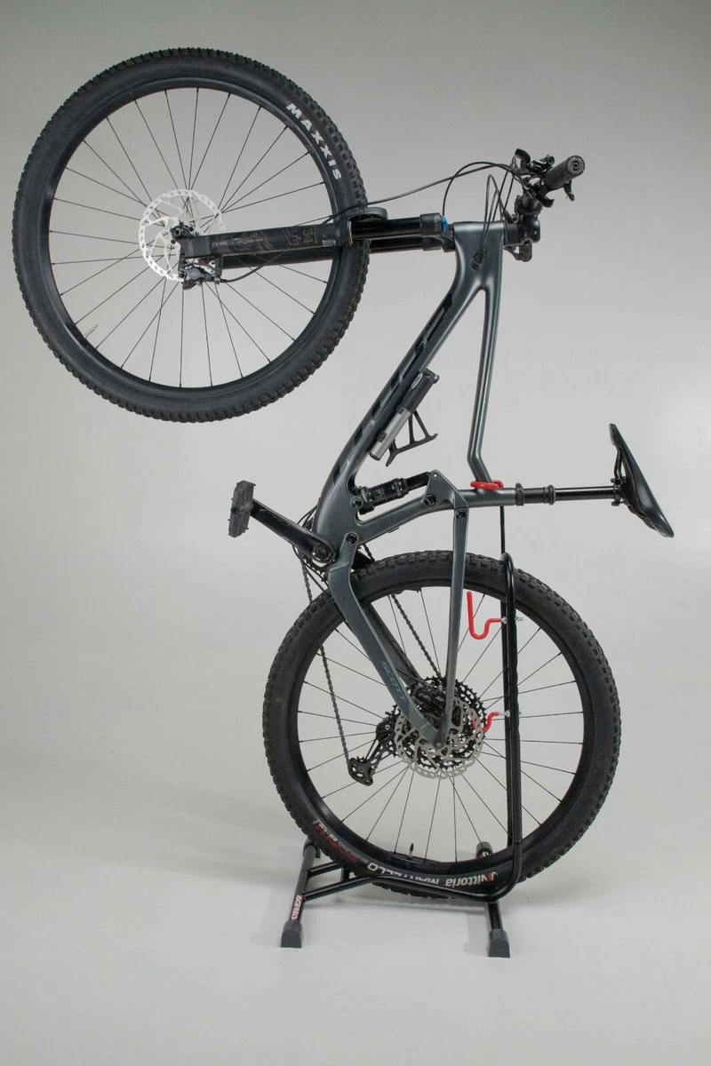 CAVALLETTO PER BICI SUPPORTO BICICLETTA LATERALE ALTEZZA REGOLABILE