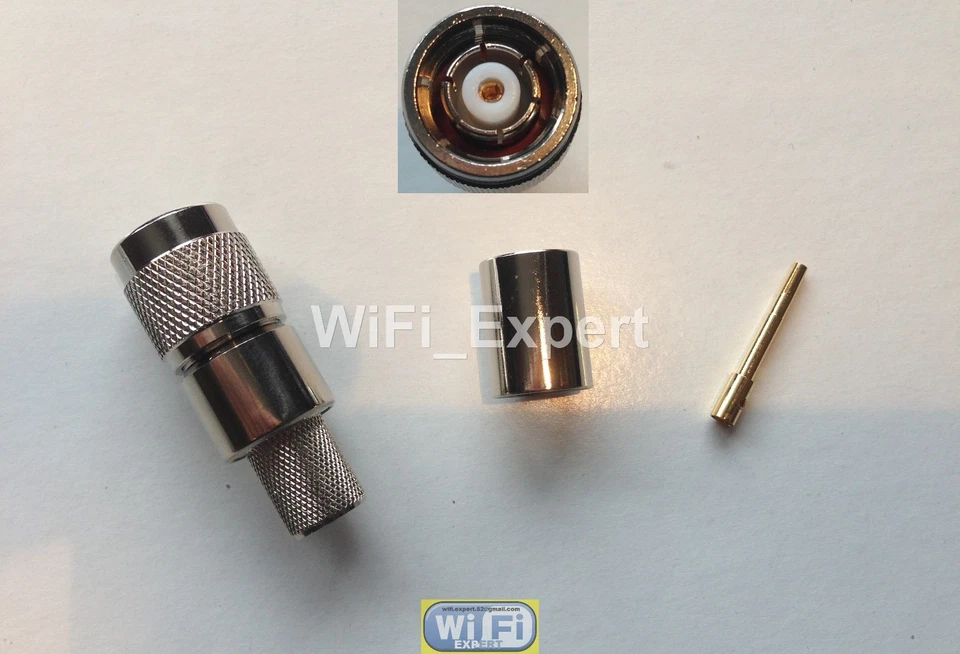 TIMES® 6' RP-TNC to N Male WiFi Cable Biquad USB Linksys Cisco WRT54G LMR400 US - Image 4 of 4