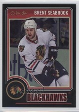 2014-15 O-Pee-Chee Black Rainbow 91/100 Brent Seabrook #10 2a8