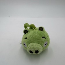 Angry Birds 2011 Green Pig Plush Clip Rovio Commonwealth