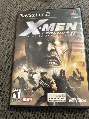 X-Men: Legends 2 Rise of Apocalypse - Sony PlayStation 2 CIB