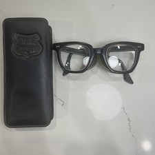 American Optical Safety Bifocal Eyeglasses With Side Protection 4 3/4 -6 PI Z87