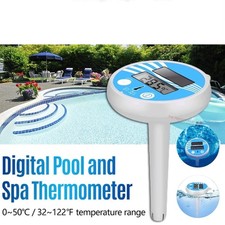 Digital Solar Powered Outdoor Floating Waterproof Rainproof Pool SPA Thermometer