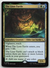 The Lion-Turtle 232 TLA MTG Rare NM