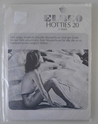 NEW & BOXED: ELBEO TIGHTS HOTTIES 20! Size: 42 / M Colour: Velvet (Brown)