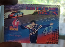 Richard Petty Says Goodbye Final Race 1992 Lenticular Unilever HPC NASCAR