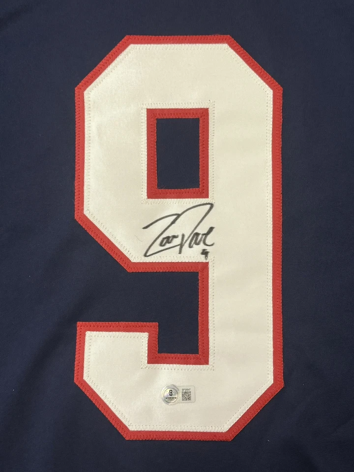 扎克·帕里斯美国奥运会签名球衣定制亲笔签名魔鬼·贝克特真品证明 — 第 3/3 张图片