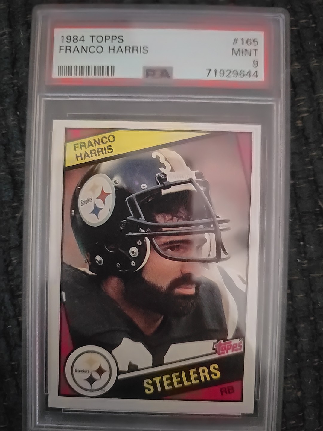 1984 Topps - Franco Harris #165  PSA 9