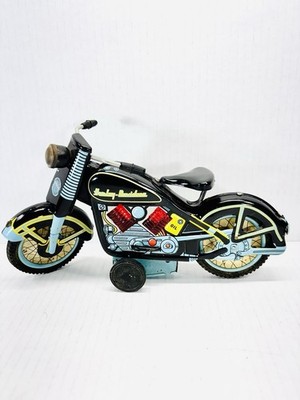 Xonex Harley-Davidson 1950s Tin Toy Reproduction Friction Powered