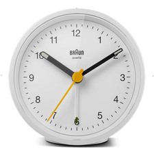 Braun BC12W Classic Alarm Clock