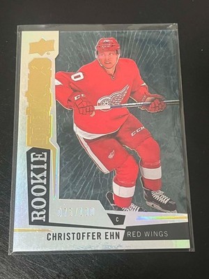 18/19 UPPER DECK CHRISTOFFER EHN ROOKIE BREAKOUTS ACETATE 75/100 RC SP UD RARE