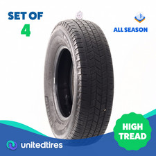 Set Of 4 Used Lt 23580r17 Michelin Energy Saver As 120117r - 10-10.532