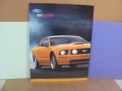 Dealer Sales Brochure ------   2007  FORD MUSTANG