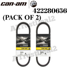 Can-Am New OEM Drive Belt 2016  2020 Defender Maverick 422280654 422280656 pack 2